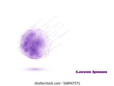 Modern design layout. Abstract path arrows. Creative vector