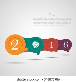 Modern design layout as circular arrows infographics. Eps10.