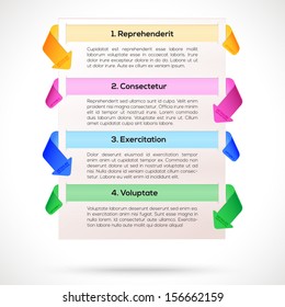 Modern Design Layout. Infographic, presentation template. EPS10 Vector