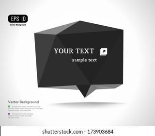 Modern Design Layout, Speech bubble