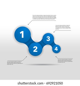 Modern Design Layout. Step Design. Vector illustration.