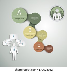 Modern Design Layout ,Template for scheduling, information, data entry paper , EPS10 Vector