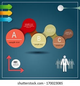 Modern Design Layout ,Template for scheduling, information, data entry paper , EPS10 Vector