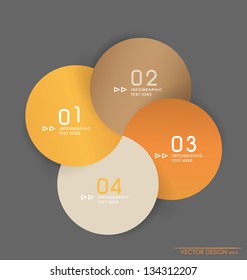 Modernes Design Layout, Vektorgrafik.