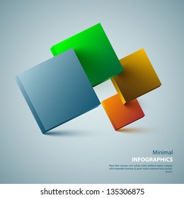 Modern Design Layout. Vector illustration for your business presentation