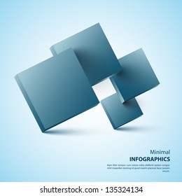 Modern Design Layout. Vector illustration for your business presentation