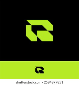 MODERN DESIGN LOGO LETTER R BOLD TEMPLATE