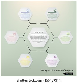 Modern Design Minimal style infographic template.vector illustration