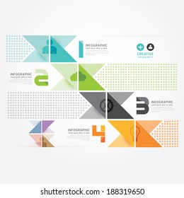 Modern Design Minimal style infographic template.can be used for infographics .graphic or website layout vector