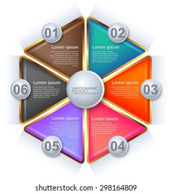 Modern Design Minimal style infographic template. Vector illustration. can be used for workflow layout, 
diagram, number options, step up options, web template, infographics.