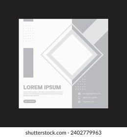 modern design poster, flyer brochure cover layout template with circle graphic elements and space for photo background