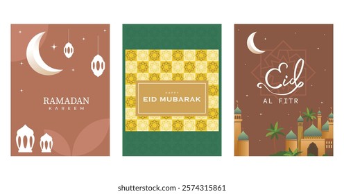 Modern design, Ramadan kareem, eid al fitr, eid mubarak, beautiful holiday poster, islamic greeting card, social media post