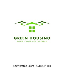 Modern design residential apartment emblem, hotel logo design for lodging business