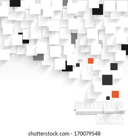 Modern Design Squares Background