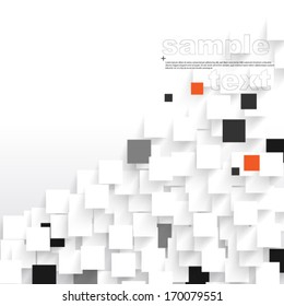 Modern Design Squares Background