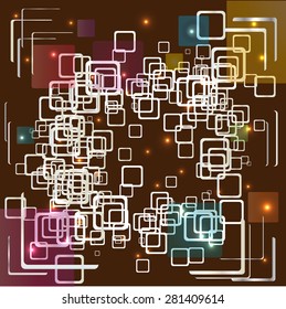 Modern design. Stock vector illustration. Colorful