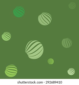 Modern design, stock vector illustration. Green Latex


