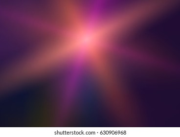 Modern Design style template on blur dark gradient background with big bright glow effect rings intersect each other with space place for your text. Blurry gradient with lines circle. Vector EPS 10