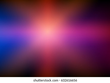 Modern Design style template on blur dark gradient background with big bright glow effect star intersect each other with space place for your text. Blurry gradient with lines Vector illustration EPS10