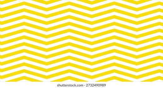 Modern design summer background chevron pattern stripe seamless yellow and white. vector illustration eps10