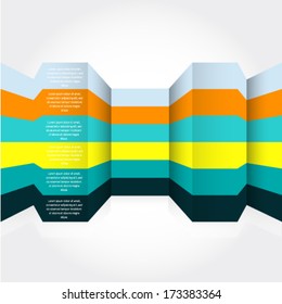Modern design template, abstract background design
