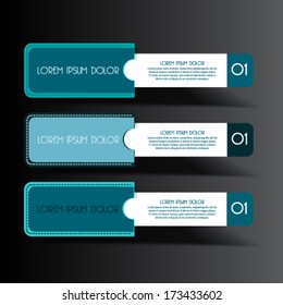 Modern design template, abstract background design