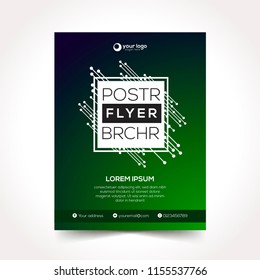 Modern Design Template Background for Cover, Poster, Brochure, Banner .etc
