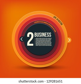 Modern design template for business or infographics