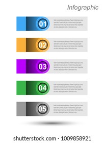 Modern Design Template, can be used for info-graphics, banners for web layout.
