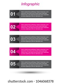 Modern Design Template, can be used for info-graphics, banners for web layout.
