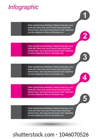 Modern Design Template, can be used for info-graphics, banners for web layout.