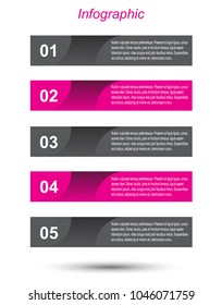 Modern Design Template, can be used for info-graphics, banners for web layout.