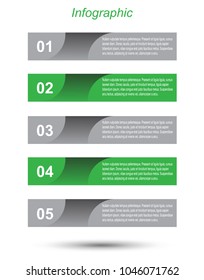 Modern Design Template, can be used for info-graphics, banners for web layout.
