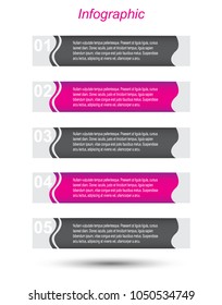 Modern Design Template, can be used for info-graphics, banners for web layout.