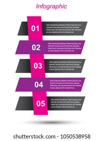 Modern Design Template, can be used for info-graphics, banners for web layout.