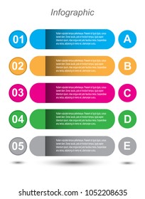 Modern Design Template, can be used for info-graphics, banners for web layout.