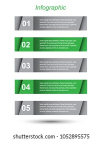 Modern Design Template, can be used for info-graphics, banners for web layout.