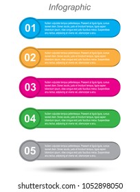 Modern Design Template, can be used for info-graphics, banners for web layout.