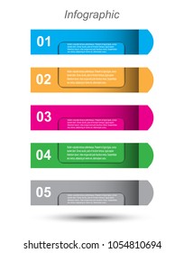Modern Design Template, can be used for info-graphics, banners for web layout.