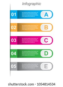 Modern Design Template, can be used for info-graphics, banners for web layout.