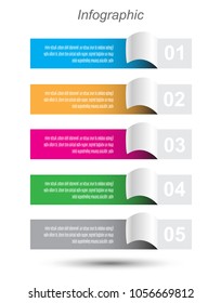 Modern Design Template, can be used for info-graphics, banners for web layout.