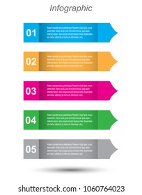 Modern Design Template, can be used for info-graphics, banners for web layout.
