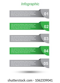 Modern Design Template, can be used for info-graphics, banners for web layout.