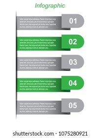 Modern Design Template, can be used for info-graphics, banners for web layout.