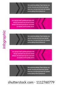 Modern Design Template, can be used for info-graphics, banners for web layout.