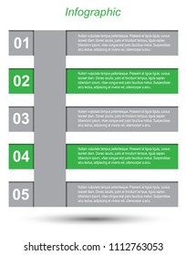 Modern Design Template, can be used for info-graphics, banners for web layout.