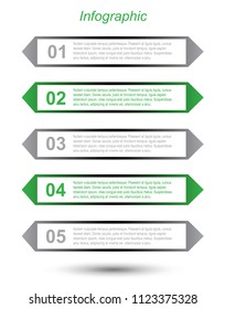 Modern Design Template, can be used for info-graphics, banners for web layout.