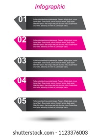 Modern Design Template, can be used for info-graphics, banners for web layout.