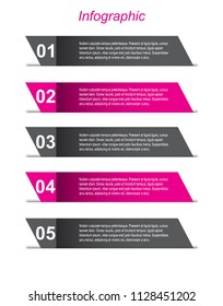 Modern Design Template, can be used for info-graphics, banners for web layout.