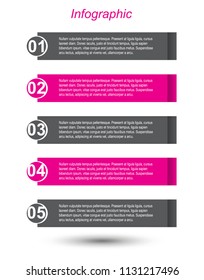 Modern Design Template, can be used for info-graphics, banners for web layout.